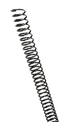 GBC A9665904 - Espiral plástico COLORCOIL paso 4:1 6 mm (caja 100) color negro