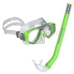 US Divers Unisex vuxen kombination Java JR snorkling, ljusgrön/ljusgrön, S