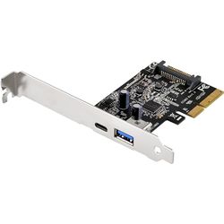 SilverStone SST-ECU03 - SST-ECU03 - PCI-E uitbreidingskaart 1x USB 3.1 type C, 1x USB 3.1 type A, 10Gbps, low-profile geschikt