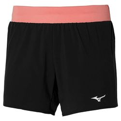 Mizuno J2GBA705-98 Alpha 4.5 Shorts WOS Pantaloncini Donna Black/Lantana Taglia XL