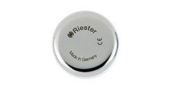 Riester 10679 batterijgreepdeksel zonder boring, verchroomd