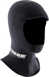 CRESSI Guardian uniseks capuchon 2 mm XL/5 - capuchon met 2 mm dubbel gevoerd neopreen vizier, ontworpen voor watersporten op het oppervlak, zwart, XL/5, uniseks