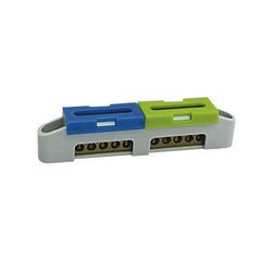 LZ 4 N + PE Borne Borne de protection collectionner – Pince 2 x 5 ports 47.114 7256