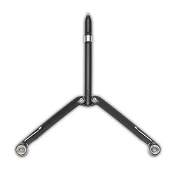 Spyderco - BaliYo YCN100 high-performance pen, dubbele handgreep, zwart