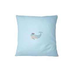 Bona Basics, Funda de cojín Decorativa, decoración del hogar, para sofá, cafetería, Tamaño: 60x60 cm, Color: Azul Claro