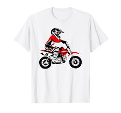 Moto Cross para niños Motocicleta de cross para niños Camiseta