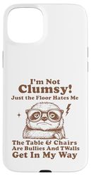 Funny Clumsy Person Humor Sarcastic for Women Men Gifts Idea Case for iPhone 15 Plus
