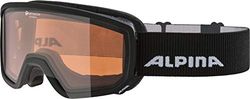 ALPINA Unisexe - Adultes, SCARABEO S Q Lunettes de ski, black, One Size