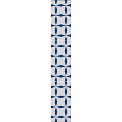 PLAGE 260610 6 Tiles Stickers - Old Tiles Bronzolo, Blue (15 x 15 cm)