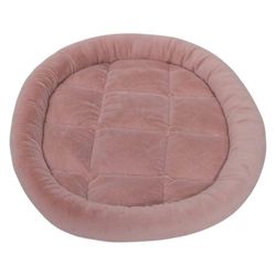 JACK AND VANILLA, Panier de Chat Confortable en Coton, Design Tendance, Lavable en Machine, Idéal pour Petits Espaces, Taille S 55x45cm, Couleur Pastel, Modèle Posh
