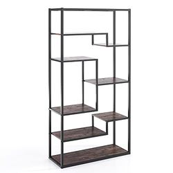 Mobiel/boekenkast EUGENE HIGH BLACK