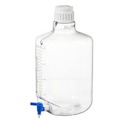 Nalgene® Clearboy, redondo, policarbonato con grifo, 10 l