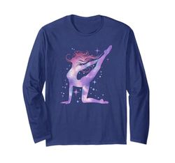 Gimnasta I Do Own Pose Stunt Handstand Fitness Flip para niñas Manga Larga