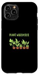 Carcasa para iPhone 11 Pro Plant Whisperer Design Plantas verdes Amante de las plantas