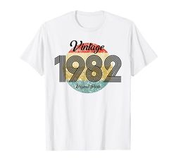 Piezas originales Vintage 1982 Camiseta