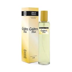 Prady - Eau de Toilette Golden Man Homme - Fragranza Elegante e Luminoso - 200 ml - Raffinato e Maschile per Lui