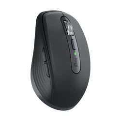 Logitech MX Anywhere 3S for Business - Mouse senza fili per professionisti - Windows/Mac/Chrome/Linux, Bluetooth, clic silenzioso, sicurezza Logi Bolt, compatto, 8K DPI, scorrimento MagSpeed - Grigio
