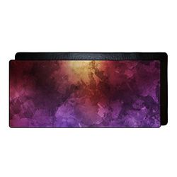Bonamaison, Rectangle Digital Printed Gaming Mouse Pad for Gamers, Non-Slip Base, for Office and Home, Single Player Games L, Size:90 x 40 cm
