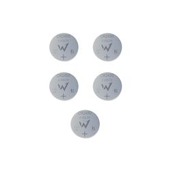 W onder Full Energy CR2450 Lithium knoopcellen, 3 V, duurzaam, 5 stuks, veilige verpakking, ideaal voor kleine elektronische apparaten.