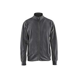 Blaklader 337111589800XS Zip Sweat Jacket, Dark Grey, Size XS
