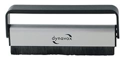Dynavox Vinyl Record Cleaning Brush, Carbon fibres, Black, Extra Breit