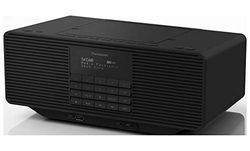 Panasonic Rx-D70Bteg-K Radio Digital Todo en uno con FM, Dab+, CD, USB, Aux, Bluetooth, RDS, Ecualizador de presintonías, Modo de Sonido Grave, función de Despertador, Negro, Talla única