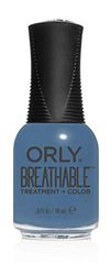 ORLY Breathable Treatment + Colour, De-Stressed Denim Nail Polish 18ml