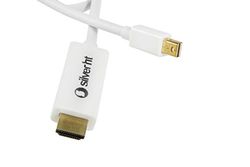 SilverHT 93018 Mini-display-poort 1.2a naar HDMI-kabel voor Apple ondersteunt 4K