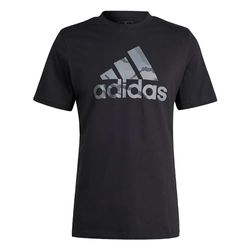 adidas Camo Badge of Sport Graphic Tee Maglietta, Black, XL Men's