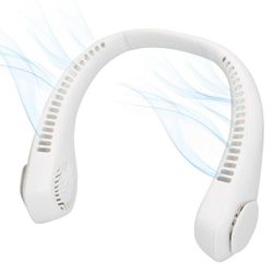 AKTIVE 61589 nekventilator, 22,5 x 20,5 cm, 3 luchtmodi, 2-6 uur levensduur, USB-oplader inbegrepen, materiaal ABS en siliconen, halslucht, ventilator