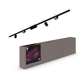 Philips Hue Perifo Straight Ceiling Base kit (4 Spots), Black