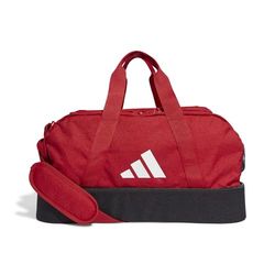 adidas Uniseks-Volwassen Tiro League Duffel Bag, Team Power Red 2 / Black/White, S