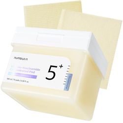 numbuzin No.5 Toner Pads | Vitamin-Niacinamide Concentrated Pad | Double-Sided | Glutathione, Niacinamide, PHA & LHA | Exfoliation, Hyperpigmentation Care | 70 Pads/180 ml