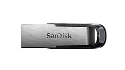 SanDisk Ultra Flair Flash Drive 1TB (USB 3.0 memory stick with high speeds up to 150MB/s, Password Protection, SanDisk App, Durable Metal Casing) Silver/Black