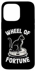 Wheel Of Fortune Robot Vacuum Cleaner Funny Cat Case for iPhone 14 Pro Max