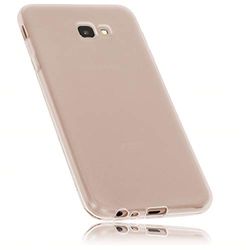 mumbi Custodia compatibile con Samsung Galaxy J4+, chiaro bianco