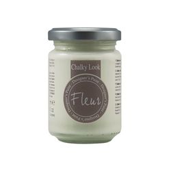 FLEUR DESIGNER'S PAINT | Pittura ad Acqua, Effetto Gesso Naturale, Extra Opaca, Fleur Chalky F04, Colore Cream Love, Made in Italy, Formato da 130 ml