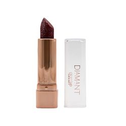 Glam'Up Paris - Diamentowa pomadka do ust z brokatem - Ultra Błyszcząca - Wysoce pigmentowana - Formuła nawilżająca - Długotrwała - Błyszcząca Róża