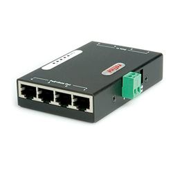 ROLINE Gigabit Ethernet PoE-injector, 4 poorten