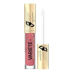 Eveline Cosmetics Variete Rossetto Liquido con Acido Ialuronico - No 05 | Lunga Durata, Finish Opaco a Prova di Trasferimento con Complesso Idratante e Vitamina E