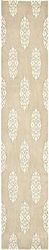 SAFAVIEH Tapis Contemporain Pour Salon, Salle à manger, Chambre à coucher - Soho Collection, Tapis à poil court, Beige et Ivoire, 84 X 145 cm