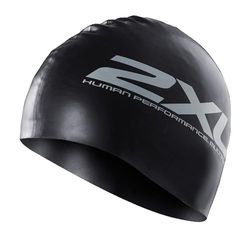2XU UK 2XU silikon badmössa silver, vit, en storlek