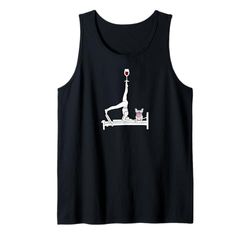 Pilates vino Reformer Pilates con Bulldog francese Canotta