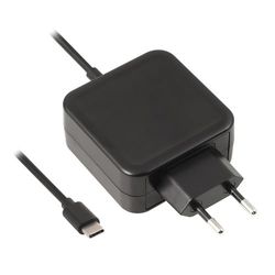 Cargador Universal de Pared para Portátil USB-C 45W - Carga Rápida, Cable de 1.50m, Ideal para Viajes y Carga Eficiente.