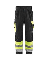 Blakläder 158418603399 C46 High Vis Pantalones Clase 1, multicolor, 158418603399C54