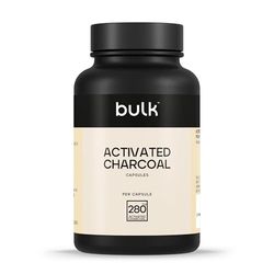 Bulk Activated Charcoal Capsules, 560 mg Per Serving, Pack of 60, 30 Servings, Packaging May Vary