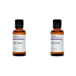 BIO - Olio essenziale Verbena Esotica - 30mL - 100% Puro, Naturale, Chemiotipizzato e Certificato AB/Cosmos - Aroma Labs (Marchio Francese) (Confezione da 2)