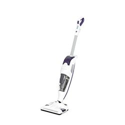Rowenta Nettoyeur vapeur, Aspire et lave simultanément, Elimine 99,9% des bactéries, Adapté à tous les types de sols, Sans détergent, Diffuseur d’huiles essentielles, Clean&Steam Revolution RY7731WH