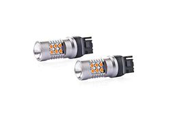 Lampadine LED CANBUS 24SMD 3030 T20 7440 W21W Amber 12V / 24V