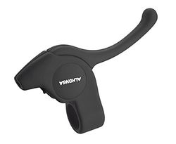 ALHONGA 847 Set manopole BTT Bambino Fibra, Nero, Taglia Unica